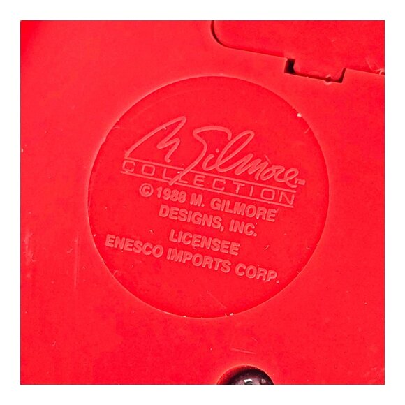 Vtg 1988 Enesco Little Drummer Bear 5.5" Small World of Music Motion Christmas - Picture 7 of 12